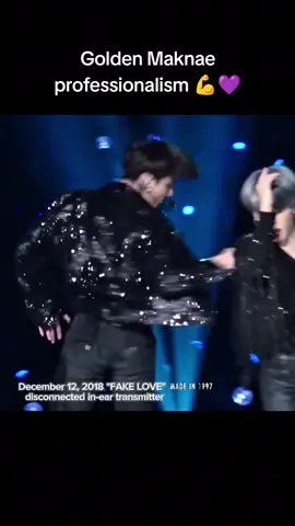 JK, problems on stage and their immediate solution 🥇💜 #bts #_jj__7 