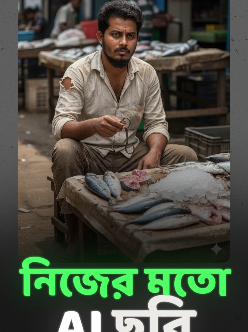 নিজের মতো দেখতে AI ছবি😳 #stuniquetech #nanobanana #gemini #shorts #ai 