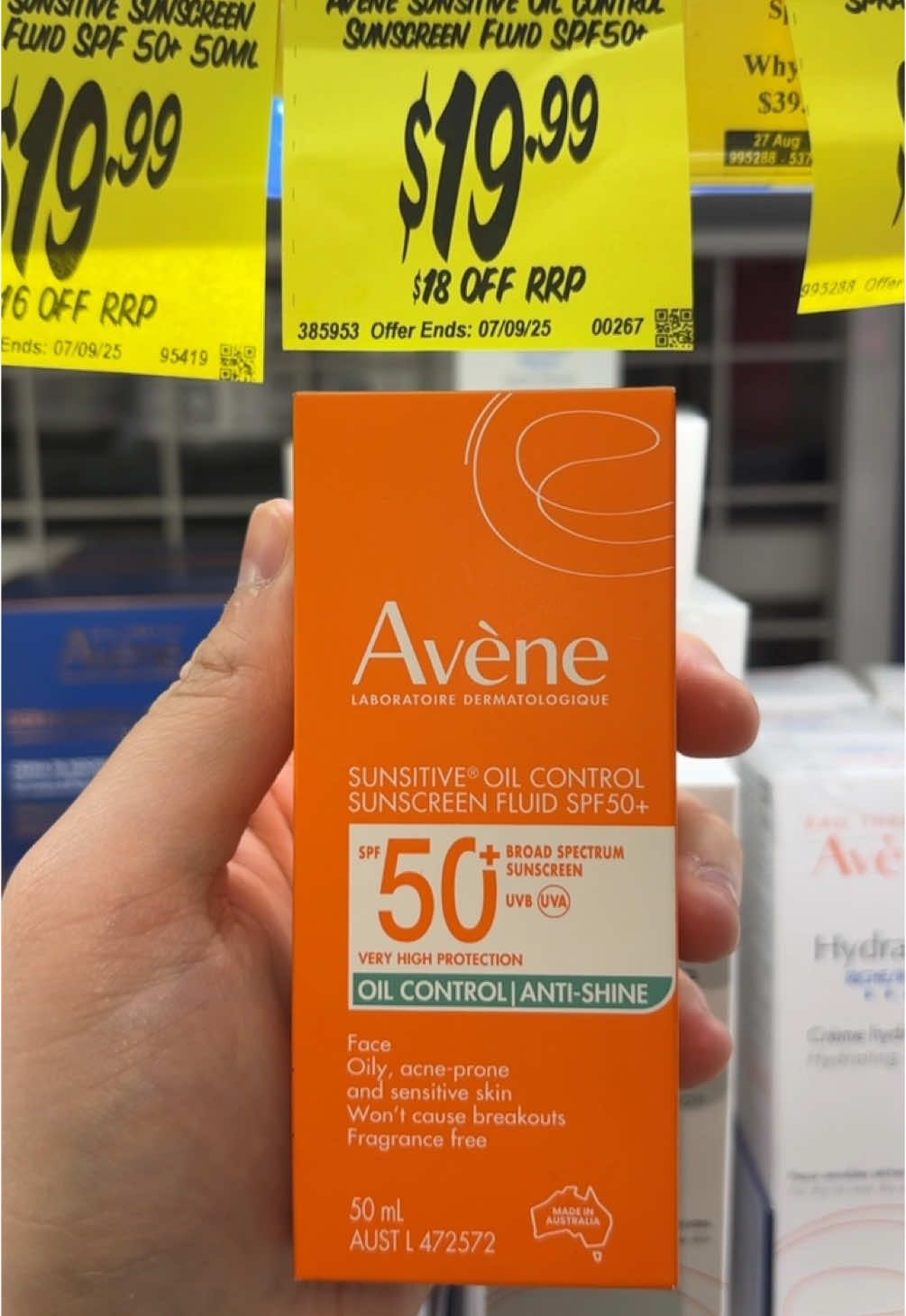 New items spotted @Chemist Warehouse Official 👀👀👀 I picked up both @Eau Thermale Avène products spotted in the video (Reminder to wear your SPF because I’m super guilty of not putting mines on) 🌞  I’m still awaiting and eyeing out for the new @Skin Control AU liquid blemish product to be released 🔜  ✨@Biore Skincare @L’Oréal Paris @MCoBeauty @W7Makeup @W7 Cosmetics Australia @Garnier @Cetaphil  . . . #cwh #chemistwarehouse #chemistwarehousefinds #chemistwarehouseaus #pharmacy #drugstore #sydney #australia #new #newarrivals #newproduct #newproductalert #skincare #makeup #suncare #wellness #beauty #viral #trending #fyp 