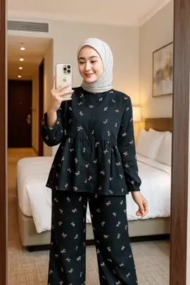 Rekomendasi setelan wanita kekinian bahan premium  #onesetwanita #setelanwanitakekinian #outfitwanitamurah 