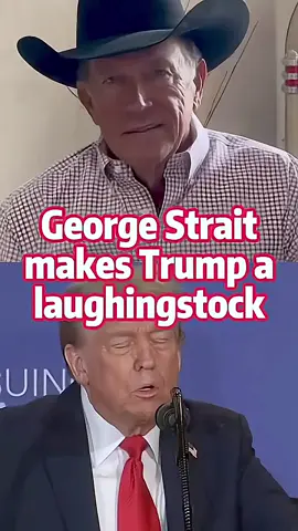 George strait makes trump a laughing stock-1  #trump #george #viral 