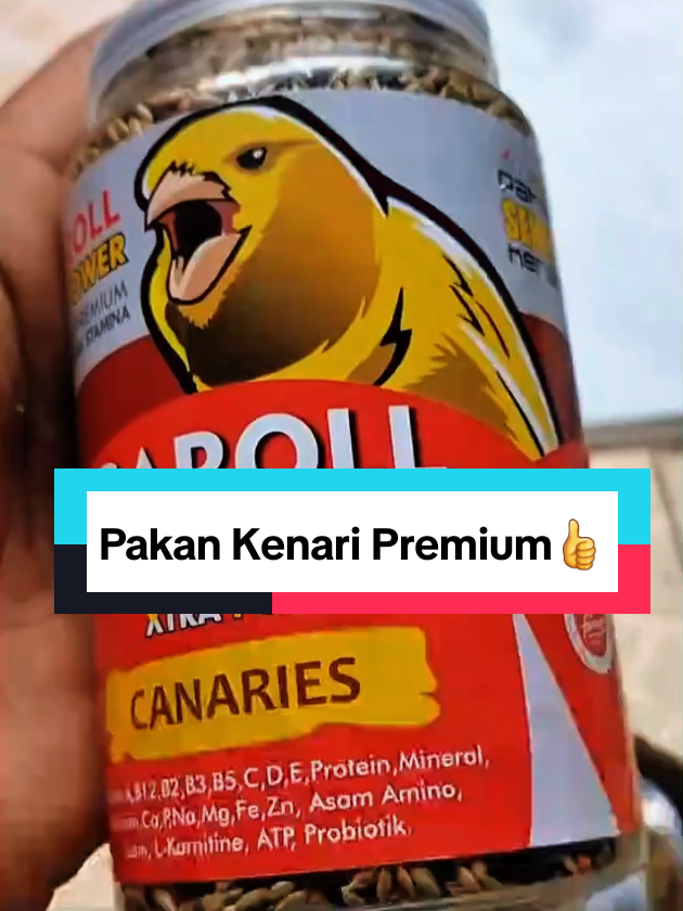 CAROLL Pakan Kenari Premium!#carollkenari #kenarimaniaindonesia #pakankenari 