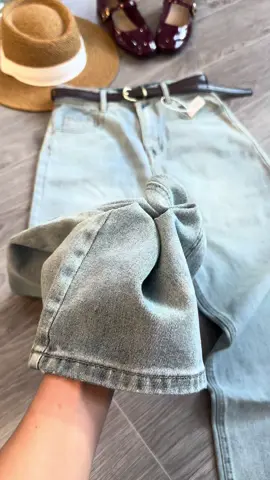 Quần jeans suông trơn màu bạc đi học đi làm cực kỳ phù hợp#jeansnu #jeanssuong #quầnnu #hhchou #xuhuong 