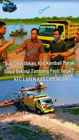 Tambang Pasir Ilegal Kian Merajalela di Laren, Tuban hingga Bojonegoro: Penertiban Tinggal Kenangan? Lamongan – Aktivitas tambang pasir ilegal kembali marak di bantaran sungai wilayah Kecamatan Laren, Kabupaten Lamongan. Padahal, sebelumnya aparat penegak hukum (APH) pernah melakukan penertiban langsung di lokasi tersebut. Namun ironisnya, setelah sempat berhenti, kini justru aktivitas tambang liar itu melonjak drastis dan semakin merajalela. Pantauan di lapangan menunjukkan, sejumlah truk pengangkut pasir lalu lalang dengan bebas. Sementara itu, alat tambang sederhana beroperasi di bibir sungai tanpa adanya tanda-tanda perizinan resmi. Kegiatan ini jelas berpotensi merusak ekosistem, memperparah pendangkalan sungai, dan menimbulkan ancaman longsor bagi warga sekitar. Tidak hanya di Lamongan, maraknya aktivitas tambang pasir ilegal juga dilaporkan terjadi di wilayah perbatasan seperti Tuban dan Bojonegoro. Praktik tersebut menimbulkan kerusakan lingkungan di sepanjang bantaran sungai yang dijadikan lokasi pengambilan material pasir. Masyarakat mempertanyakan keseriusan pihak berwenang dalam menindaklanjuti permasalahan ini. “Dulu pernah ditertibkan, tapi sekarang malah lebih ramai. Seolah tidak ada aturan, dan dibiarkan begitu saja,” ungkap salah seorang warga yang kecewa melihat kondisi tersebut. Hingga berita ini diturunkan, belum ada tindakan nyata dari aparat penegak hukum maupun pemerintah daerah terkait maraknya tambang pasir ilegal ini. Publik mendesak agar ada langkah tegas dan berkelanjutan, bukan hanya penertiban sesaat, agar kerusakan lingkungan tidak semakin meluas dan kepercayaan masyarakat terhadap aparat tidak semakin luntur. #promoseruweekend #beritanasionalnews #laren #tuban #lamongan 