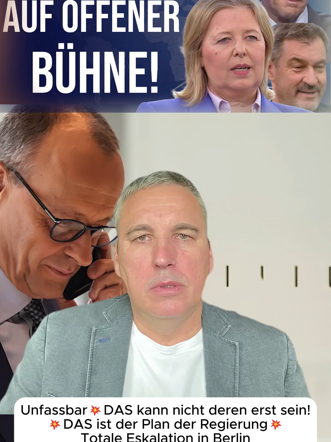 Unfassbar💥DAS kann nicht deren erst sein!💥DAS ist der Plan der Regierung💥Totale Eskalation in Berlin