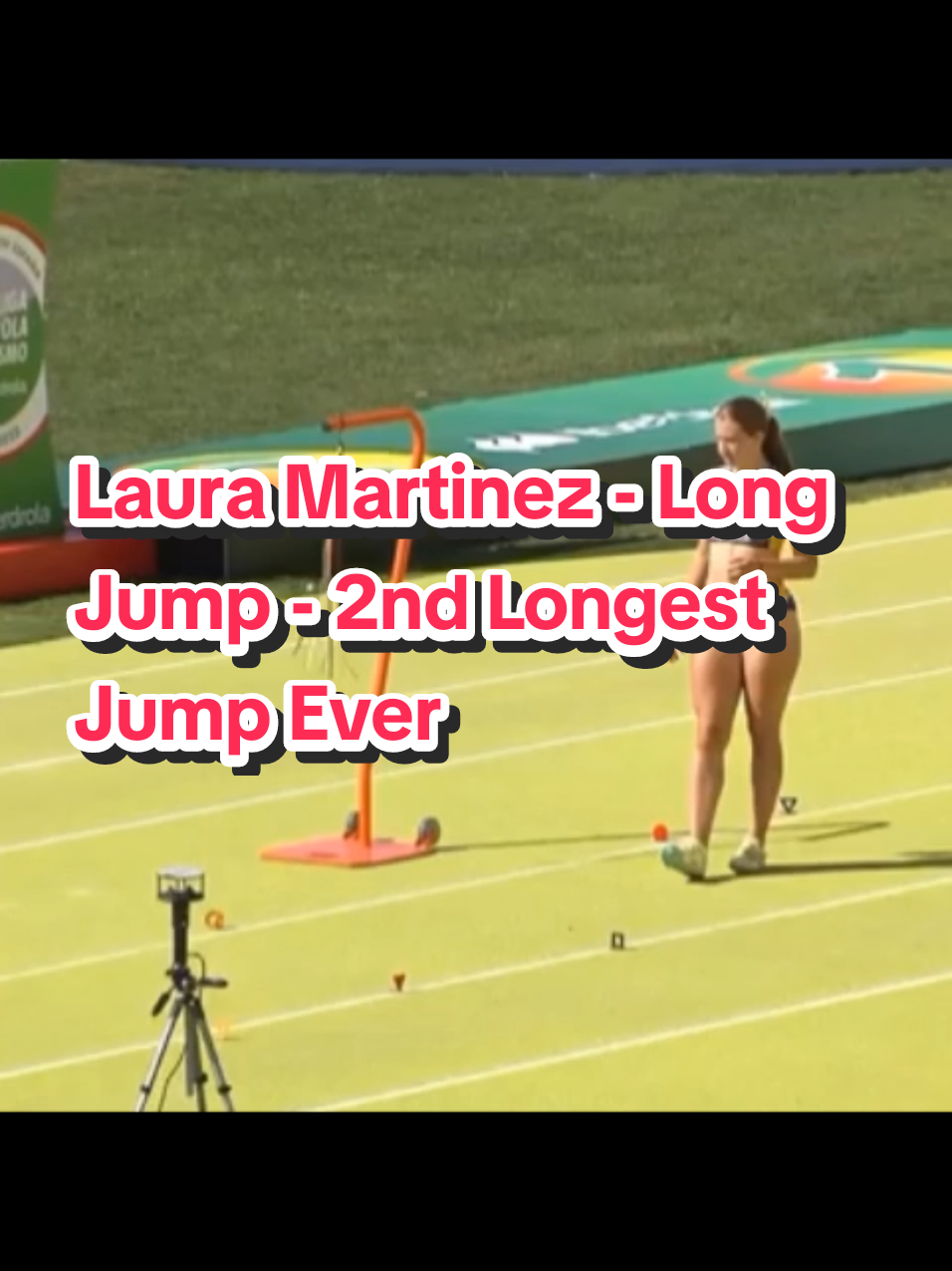 Laura Martinez - Long Jump - 2nd Longest Jump Ever.