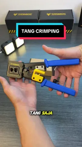 Tang crimping tarmoc #fiberoptic #tangcrimping #jaringan #rtrwnet 