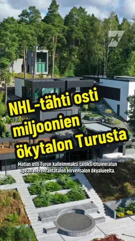 Jösses, nyt oli iso alennus 👀 tägää kommentteihin se kaveri, jonka kanssa muuttaisit tähän ökytaloon 😮‍💨 #seiska #NHL #öky #matiasmaccelli 
