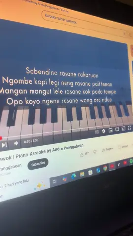 ra dinyanyiin yo tak nyanyi dwe 😭🤣 #fypage #fyppppppppppppppppppppppp #sabar #sadewok #lagujawa 