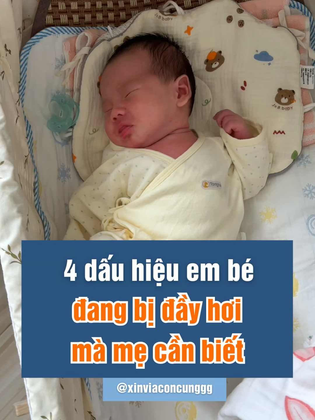 4 dấu hiệu em bé đang bị đầy hơi mà mẹ cần biết. Mẹ nào chưa biết cách vỗ ợ hơi cho bé thì comment ad chia sẻ nhé #kinhnghiemchamcon #dayconthongminh #nuoiconeasy #nuoicondungcach #embedangyeu #dauhieubedayhoi