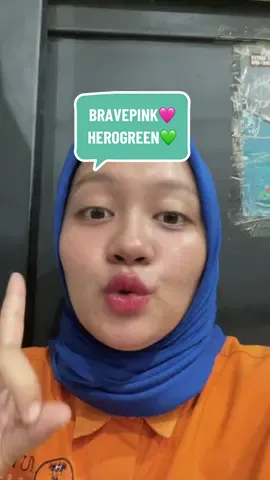 BRAVE PINK HERO GREEN #viral #fyp #demo #suararakyat #bravepinkherogreen 