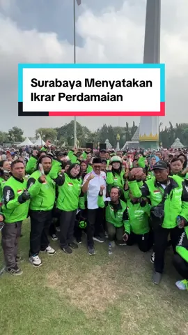 Dari luka kita belajar, dari persatuan kita bangkit. … semoga surabaya tetap aman dan kondusif #demo #surabaya #cakji #inisurabaya #fyp