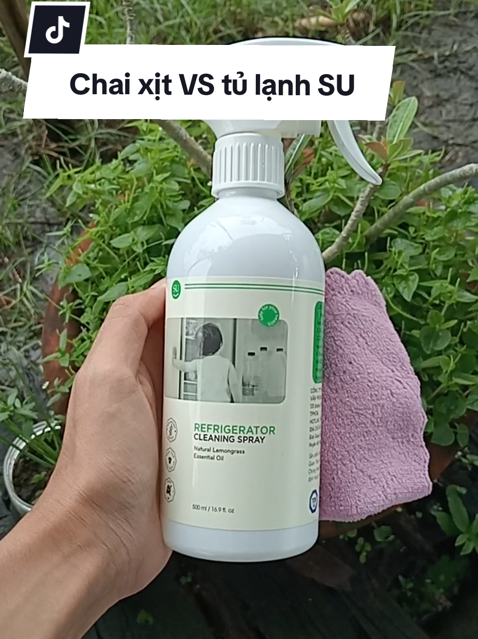 Từ Lúc Mà Cái Chai Xịt Vệ sinh tủ lạnh SU Này Thì cái việc Dọn Vệ sinh tủ lạnh Nhà Tui đỡ Nhàn Hẳn ra luôn á Mọi Người Thành Phần Trong Chai này Rất An toàn Nên Mn yên tâm Sử dụng nha #saigiriviunay #tiepthilienket #xitvesinhtulanhsu #riwiu #xh 