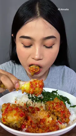 Makan ayam bledek🤤 #fyppppppppppppppppppppppp #asmr #mukbang #lewatberanda #xyzbca 