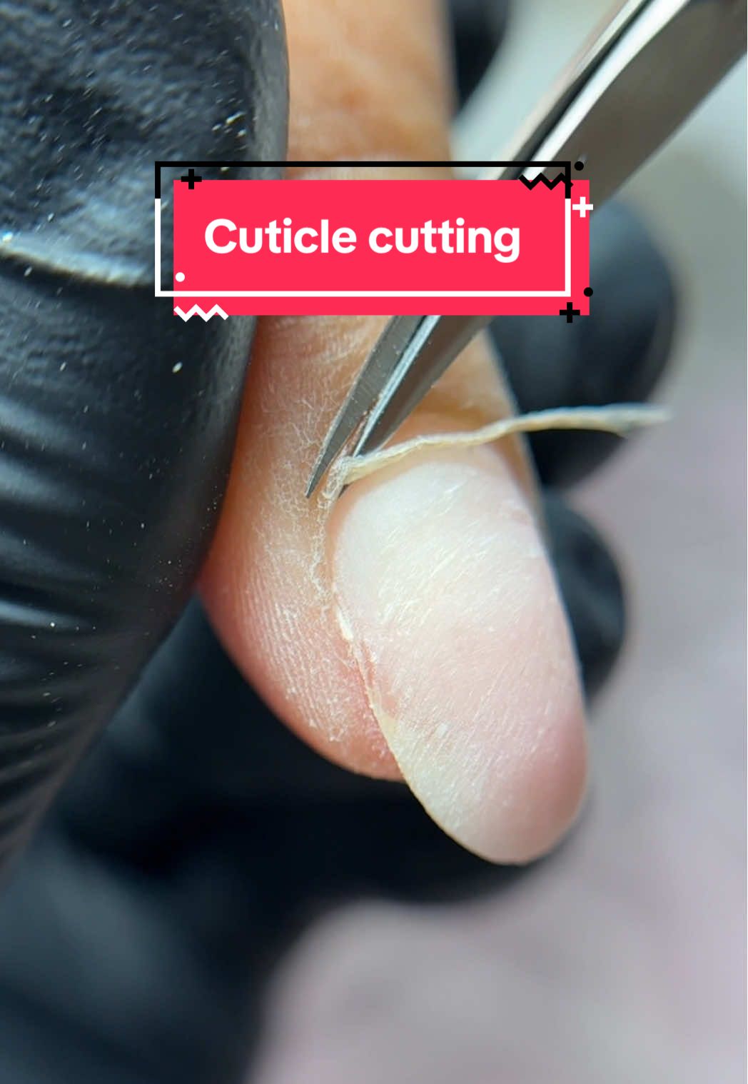 Prep is EVERYTHING! ✨  I always cut my cuticles before applying any product, and here's why: it creates a clean canvas for better adhesion and a flawless finish. Plus, it helps prevent lifting! 😉 I swear by my Staleks Pro cuticle scissors for precise and safe trimming. Trust me, this step makes all the difference! #cuticlecare #nailprep #manicuretips #StaleksPro #nailtutorial #cuticlecare #cuticlecutting #manicure #nailtech 
