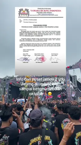 Sampai ketemu di bulan oktober bolo😇 #rxkingjogja #rxking #rxkingindonesia #jamda2jateng #yrki_indonesia 