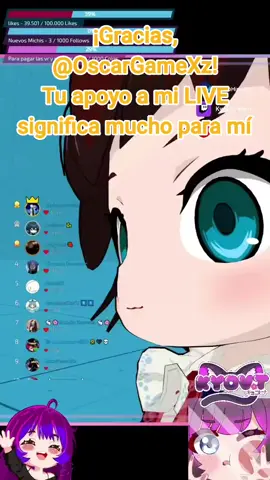 OscarGameXz, gracias por tu valioso apoyo en mi LIVE. Seguiré esforzándome para crear contenido LIVE aún mejor. @OscarGameXz #tiktoklive #livehighlights #livegift #handhearts #heartsignal 