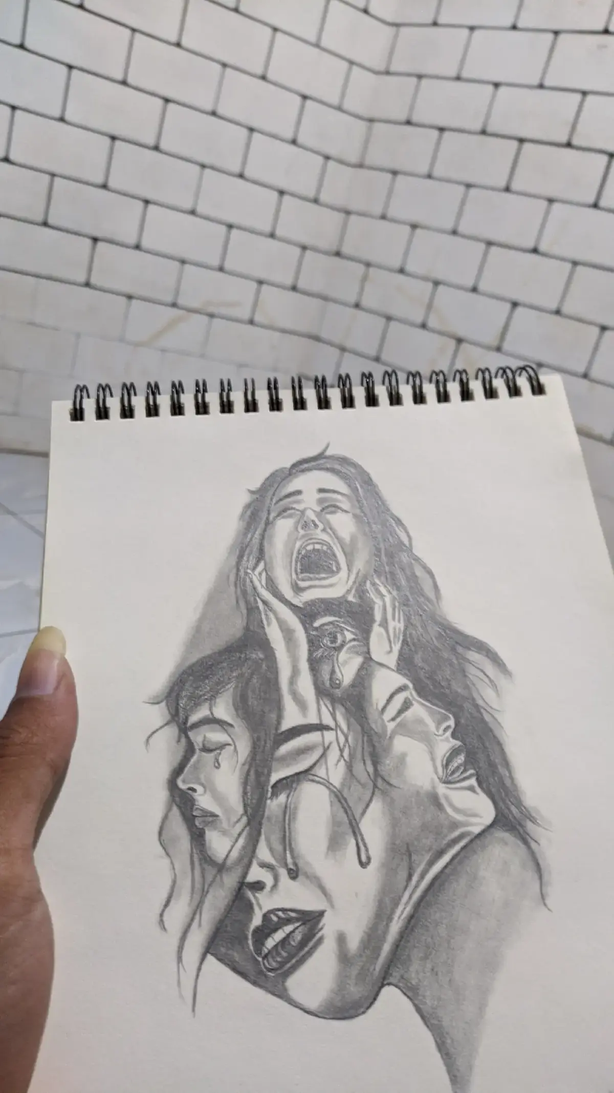 #lukis #cry #artist #painting #seniman 