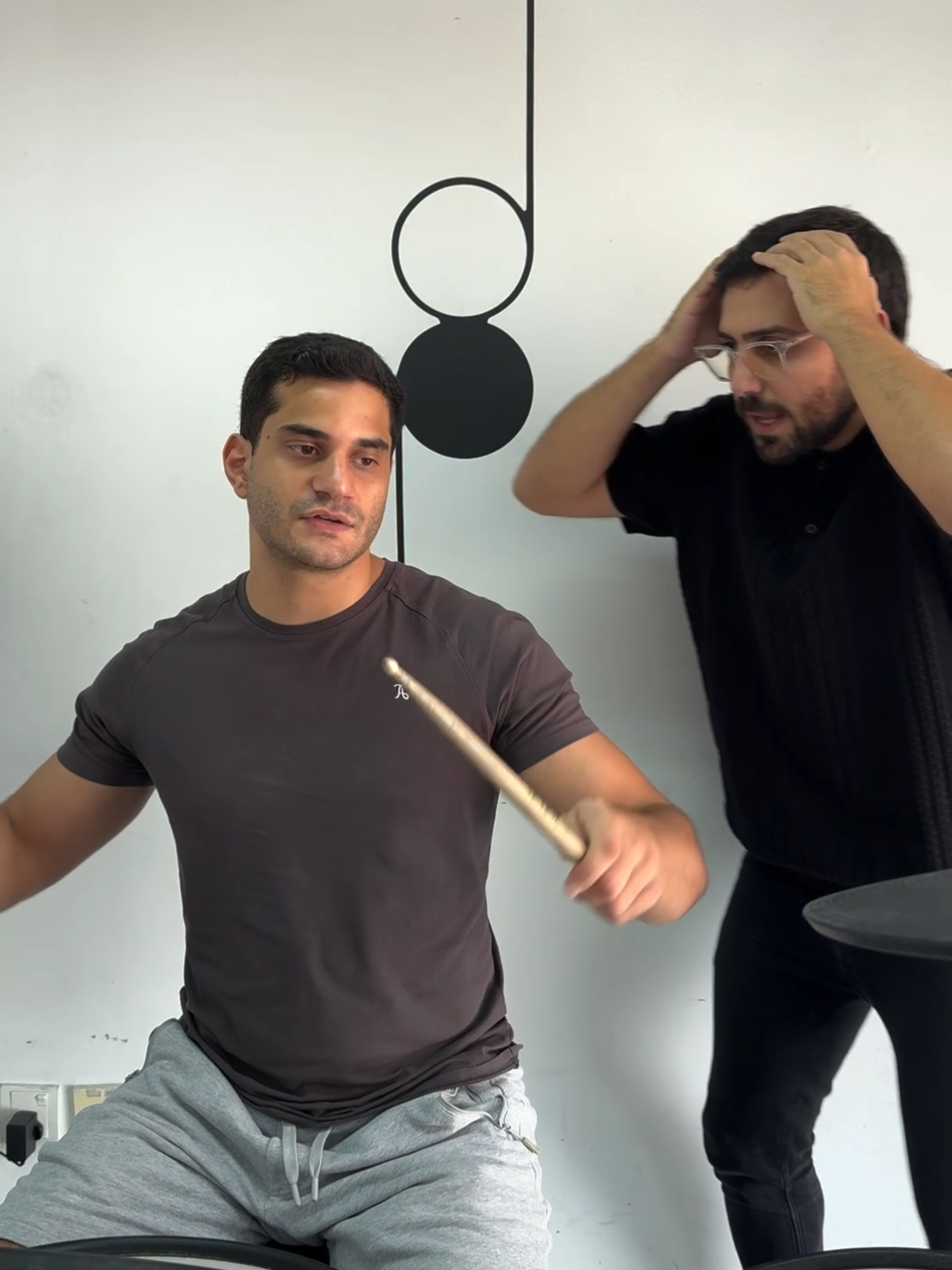 Just wait for the moment he starts singing!! 🤯🥹😍 #drums #viral #drummer #singing #fyp