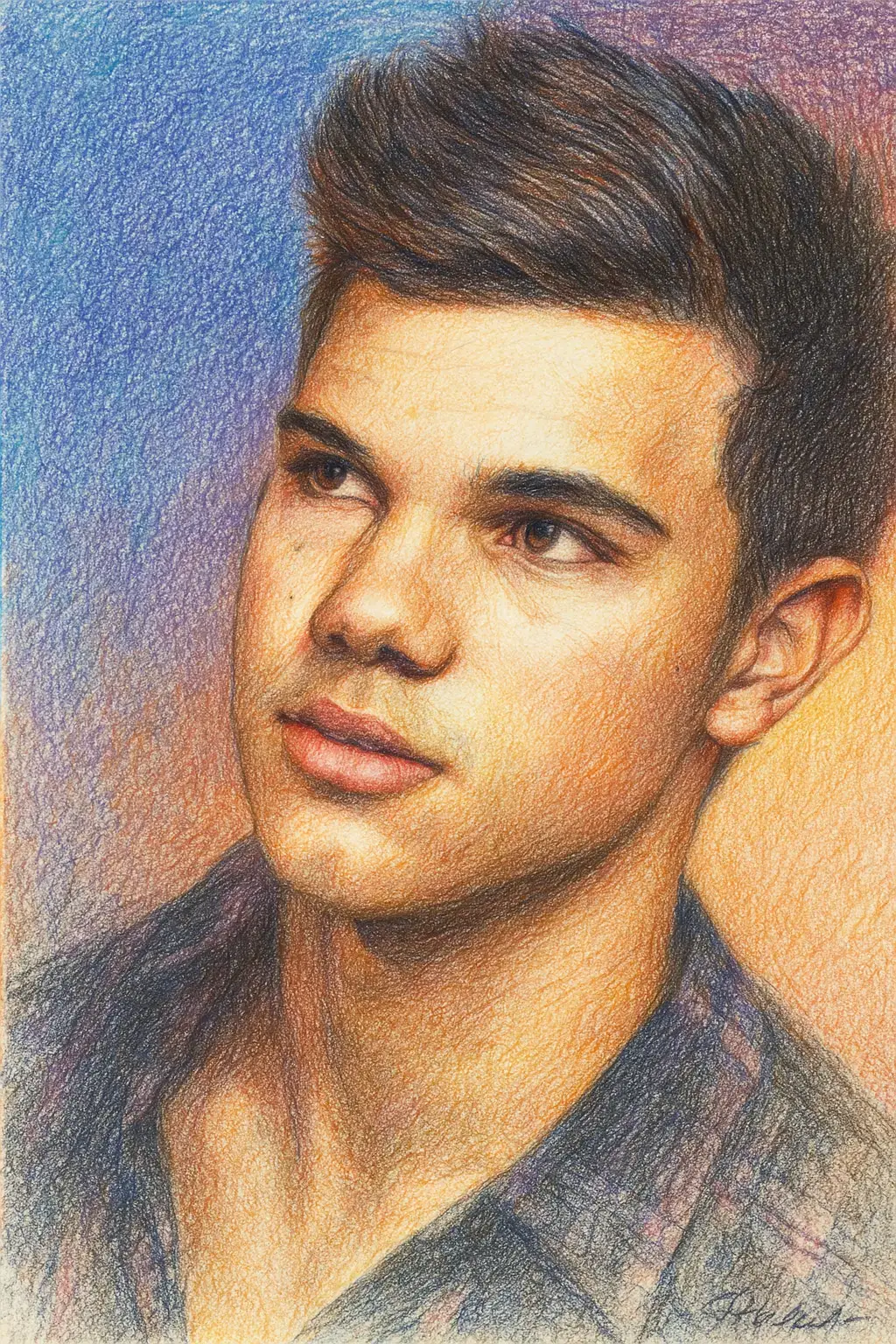 @Taylor Lautner  #taylorlautner #arttok #fyp #turkmenistan🇹🇲 #losangeles 