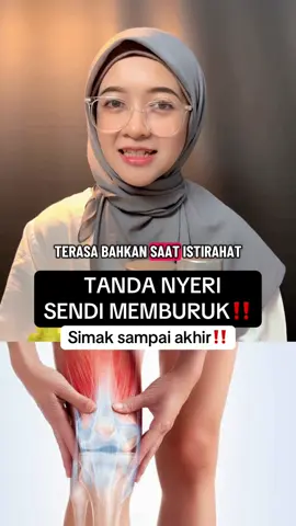 Jangan di abaikan‼️ nyeri sendi bisa makin parah lho #RadangSendi #NyeriSendi #NyeriLutut #KesehatanSendi #kesehatantulang 