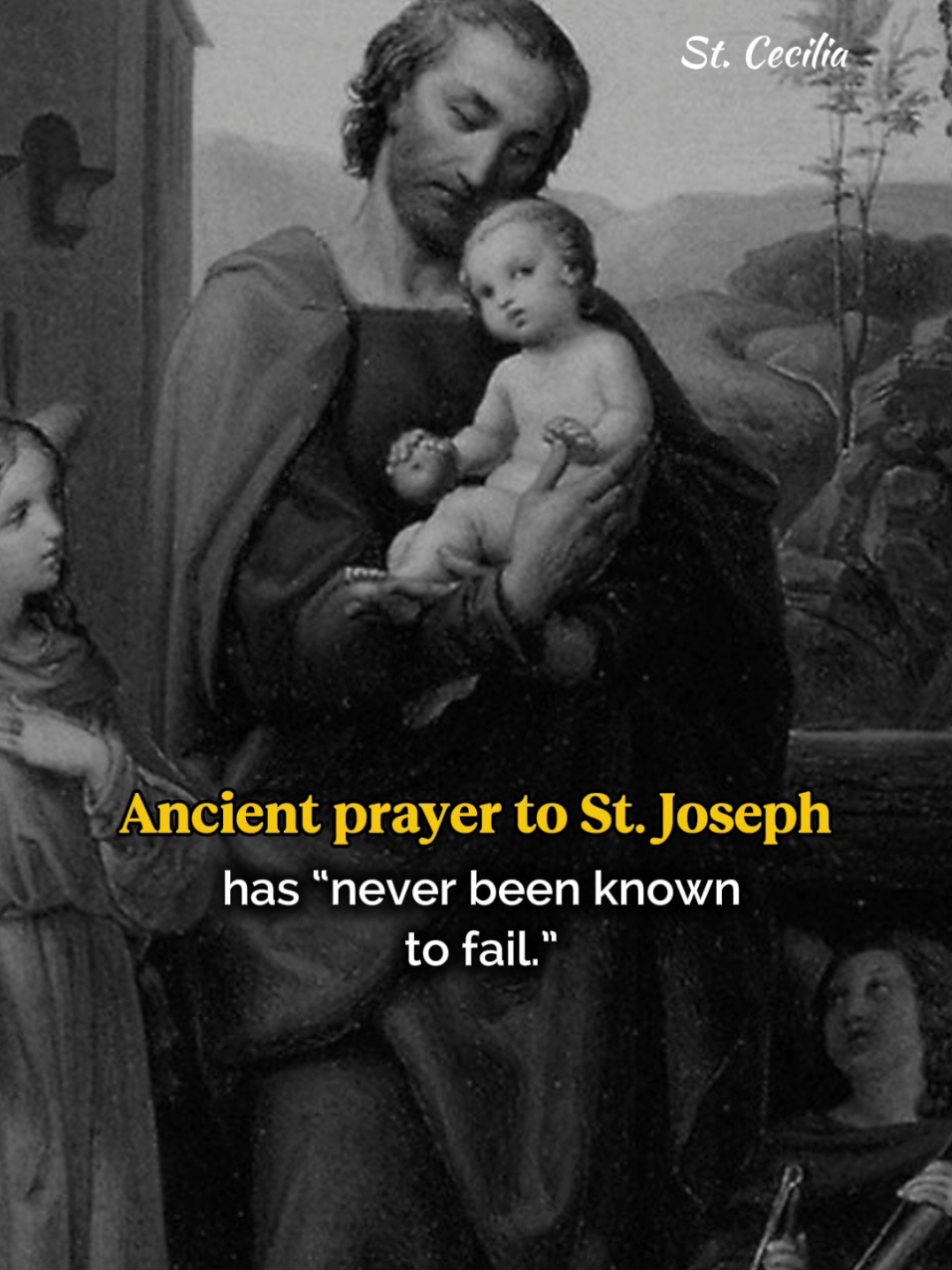 Ancient prayer to Saint Joseph has “never been known to fail.” #stjoseph #prayer #saint #catholic #jesus 