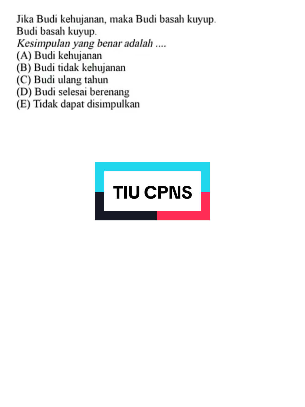 TIU CPNS #fyp #cpns #tiucpns #skdcpns #matematika 