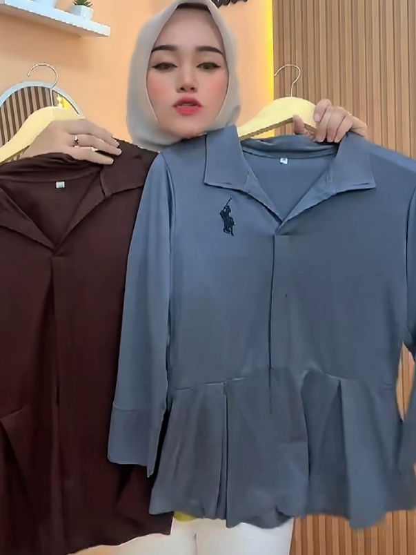 Emilie Top Atasan Wanita Blouse Lengan Panjang #blouse #blousekekinian #blousemurah #rekomendasi 