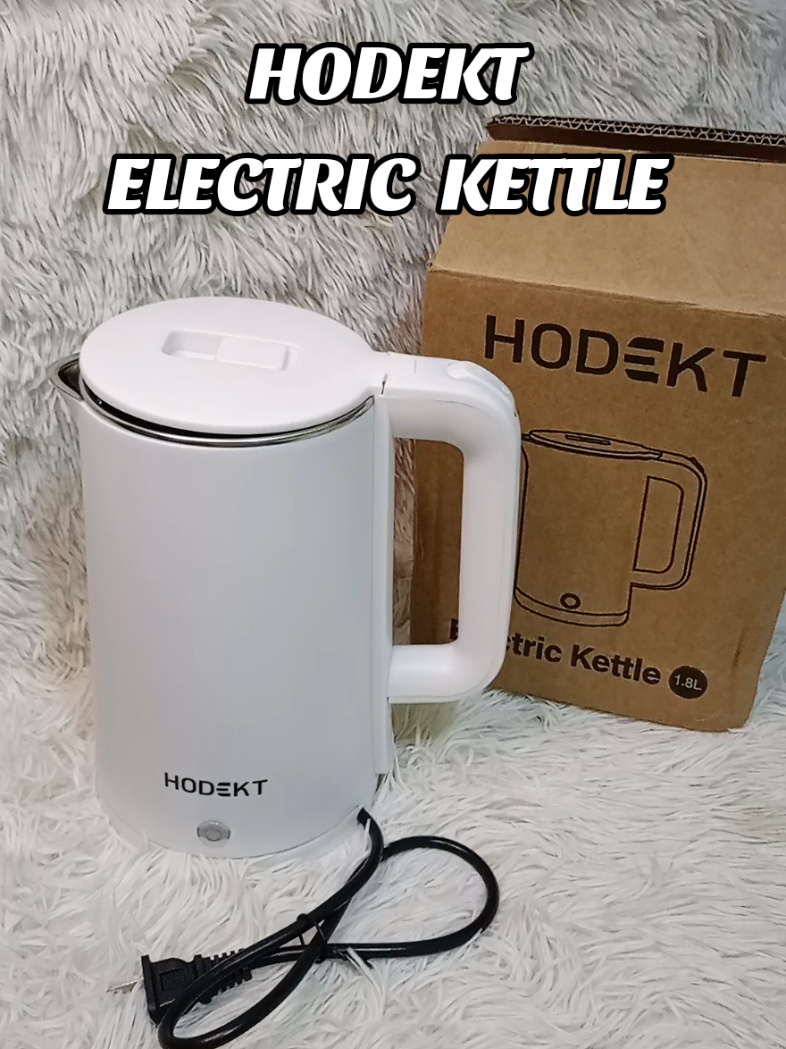 HODEKT ELECTRIC KETTLE ✨ High Quality na Aesthetic pa! mapapadali na ang pag iinit ng tubig  #hodektelectrickettle #electrickettle #kettle #hodektglobalph #homeappliances 