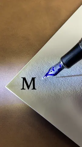 How to sign the letter M? 