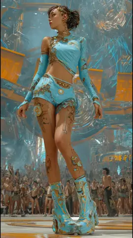 Dancing wildly!