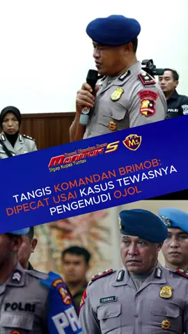 😢 Tangis Pecah di Sidang Etik Komandan Batalyon Resimen IV Brimob, Kompol Cosmas Kaju Gae, resmi diberhentikan tidak dengan hormat usai kasus tragis meninggalnya pengemudi ojek online, Affan Kurniawan (21), yang terlindas rantis Brimob. Cosmas menangis dan memohon maaf, menegaskan kejadian itu bukan unsur kesengajaan. 👉 Sidang etik juga menyeret 7 anggota polisi lain dengan kategori pelanggaran berbeda. #BeritaViral #Brimob #kodeetikpolri #ViralNews #AffanKurniawan 