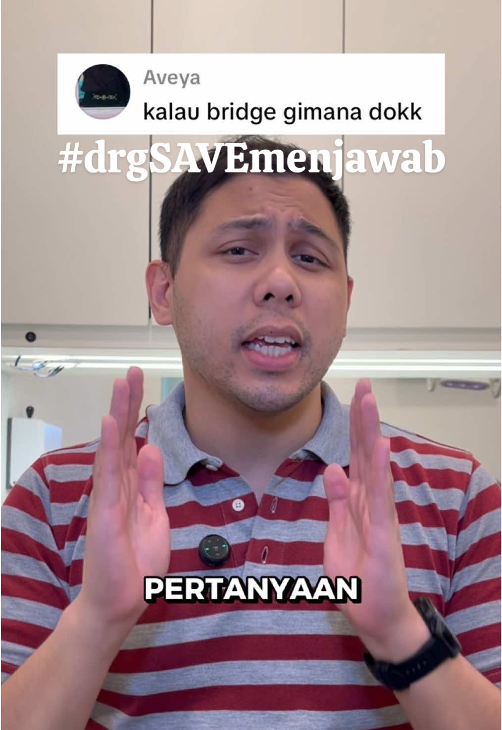 Replying to @Aveya #drgSAVEmenjawab Tidak direkomendasikan memakai dental bridge di bawah 3 bulan setelah mencabut gigi. #SAVEsenyumsehat #senyumbahagia #dentaltips 