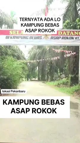 sekitar 450 Orang di kampung ini bebas terpapar asap rokok. warga satupun tidak ada yang merokok. #rokok #kampungbebasrokok #sehat