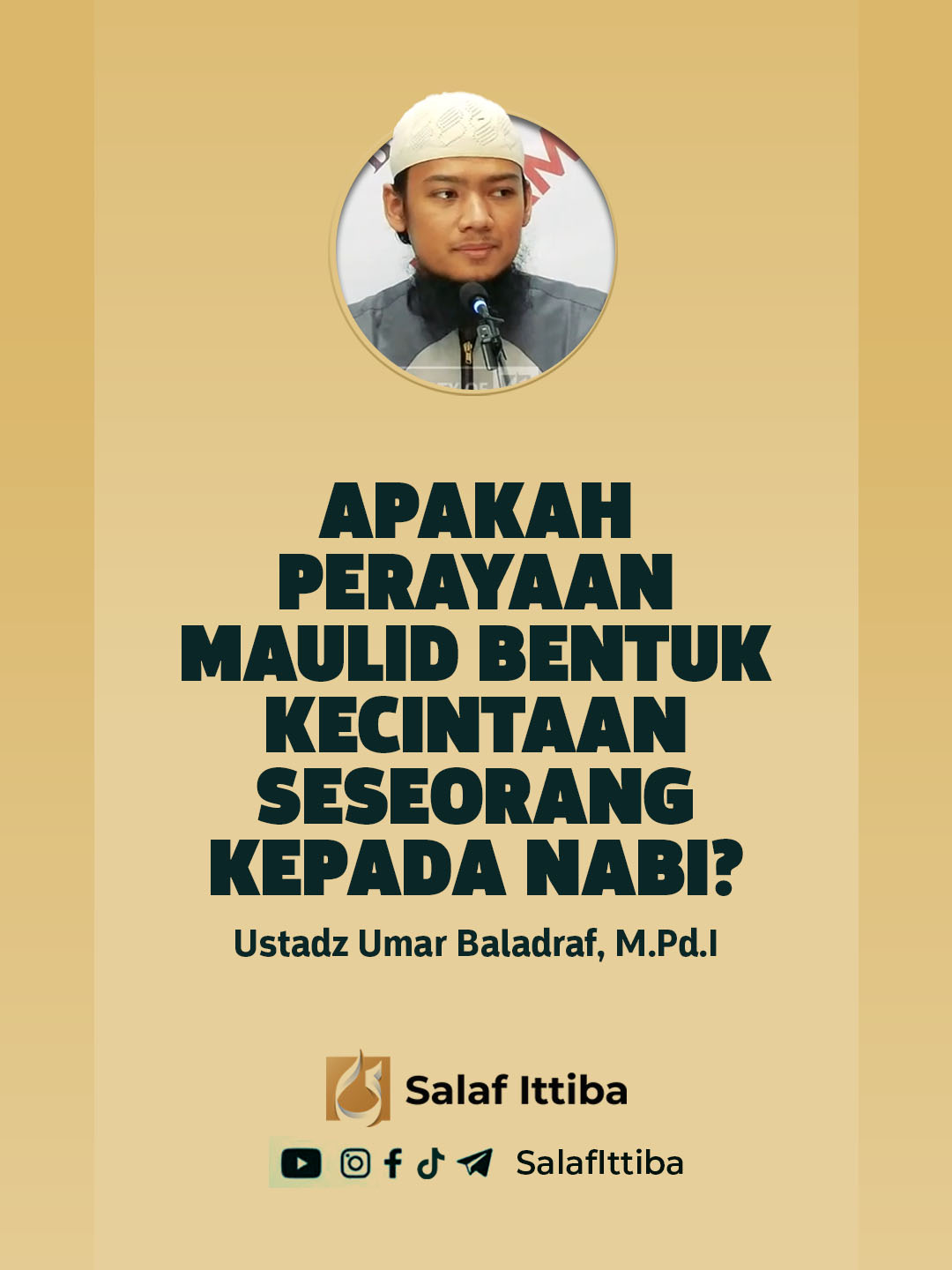 Apakah Perayaan Maulid Bentuk Kecintaan Seseorang Kepada Nabi ﷺ? #fyp #reels #salafittiba #shortvideo #fypシ゚ #salaf #iman #salafi #manhaj #aqidah #bidah #doa #shalat #bidah