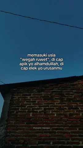 wegah ruwet 🥱 #storywa #storytime #jowopride #fyp 