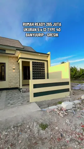 RUMAH READY 5 x 12 265 JUTA Banyuurip - Gresik  Siap huni siap pindahan  #rumah100jutaan #rumahsurabaya #rumahminimalis #rumahmurah #surabaya 