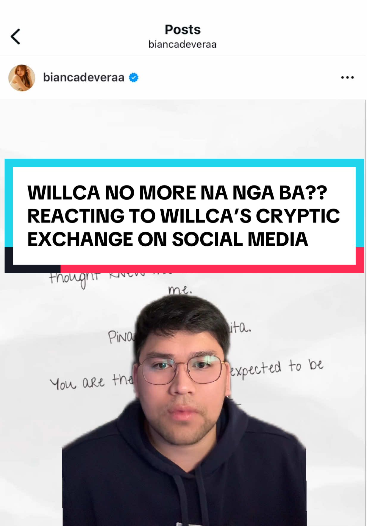 yung tipong pagkagising mo eto agad sasalubong sa iyo… eh pano pa tayo makakapagtrabaho neto? another issue nanaman ba? #WillCa #WillAshley #BiancaDeVera 