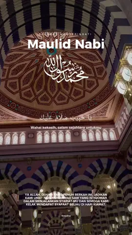 Selamat memperingati maulid Nabi Muhammad SAW, 12 Rabiul Awwal 1447 H /2025 M.  . . . . . #maulid #maulidurrasul #maulidnabimuhammadsaw #maulidnabimuhammad #maulidnabi2025 
