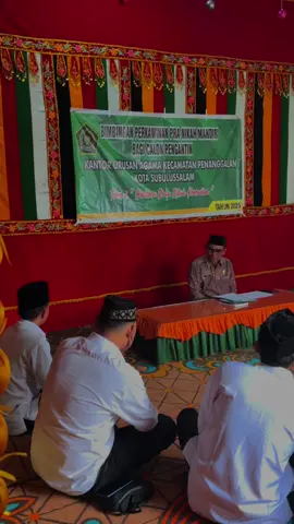 💍 “Bimbingan Perkawinan adalah bekal penting bagi calon pengantin untuk membangun rumah tangga sakinah, mawaddah, dan rahmah. Yuk persiapkan pernikahan bukan hanya dengan cinta, tapi juga ilmu dan kesiapan lahir batin.” #BimbinganPerkawinan #KUA #kuapenanggalan #KeluargaSakinah #subulussalam 