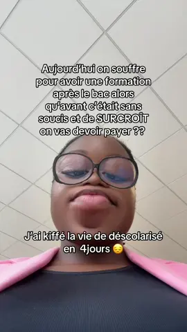 C’est même un grand écart entre la lycéen et la Fac…#ecole #Parcoursup #formation 
