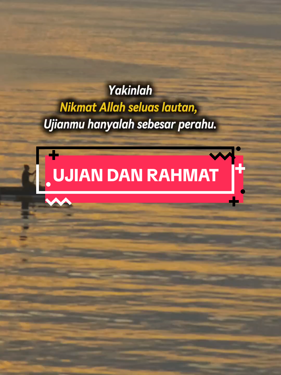 Rahmat Allah lebih besar dari ujianNya. #quotes #hikmah #rahmat #ujian #fyp 
