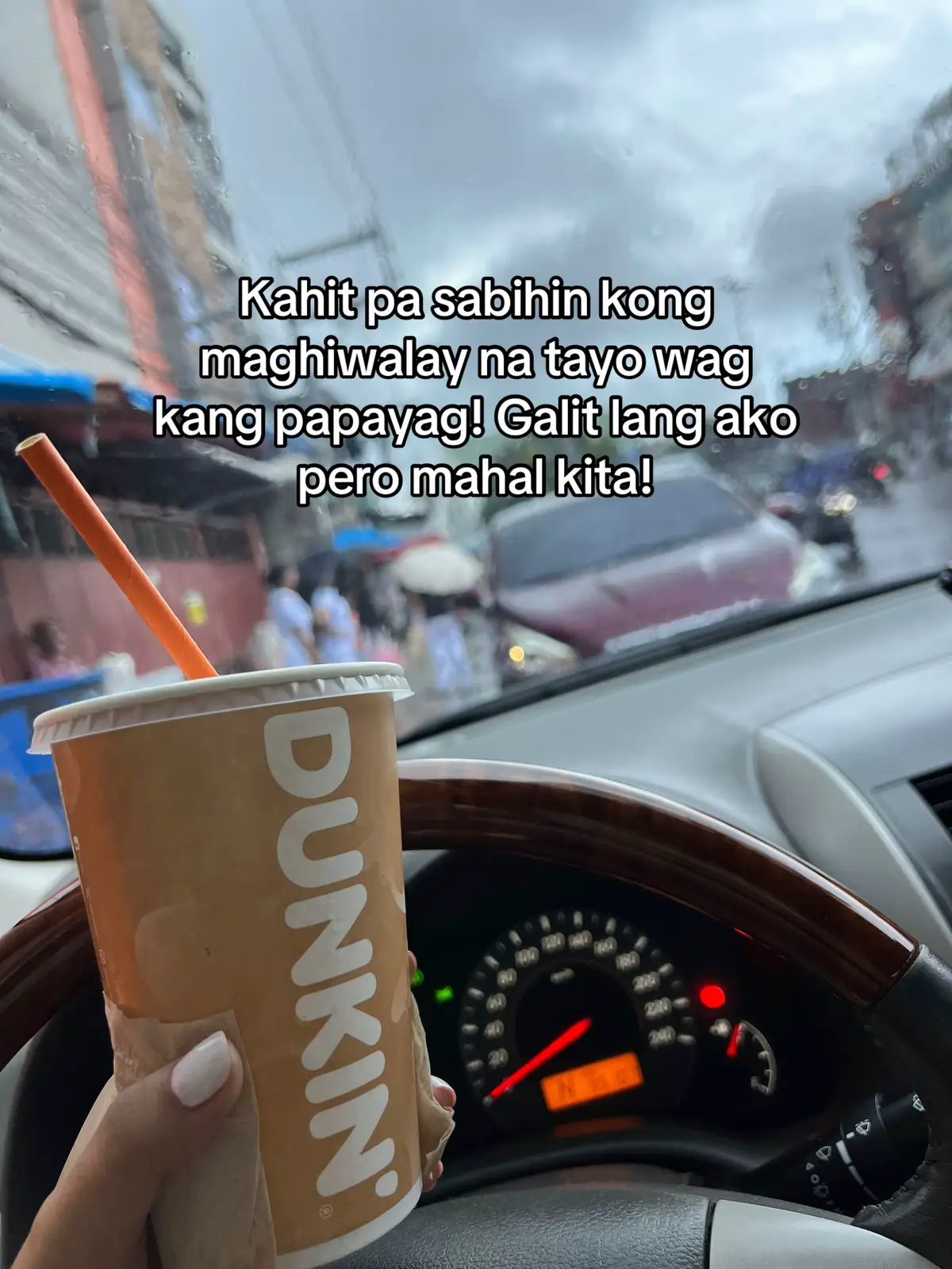 Kahit pa sabihin kong maghiwalay na tayo wag kang papayag! Galit lang ako pero mahal kita!