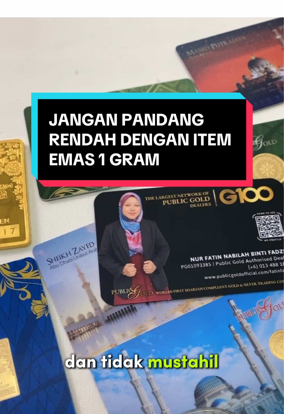 #1gram #emas999 #publicgold #FatinFadzil #emasfizikal #simpanemas #menabungemas #goldbar 