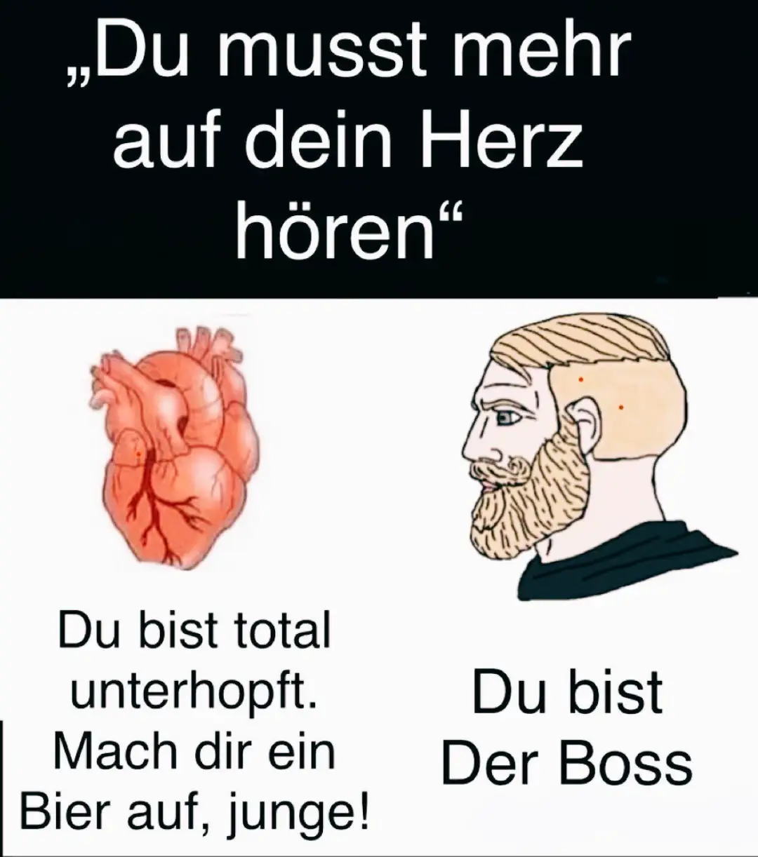 Man sollte auf sein Herz hören! 🍺 #höraufdeinherz 