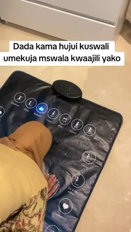 Ni wewe tu ushindwe kuswali sasa💞