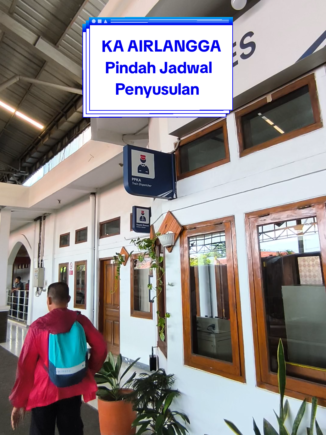 Per Tgl 1 September 2025 terdapat perubahan jadwal KA 272 Airlangga (PSE - SBI)... Salah satu perubahannya adalah pergeseran jadwal penyusulan KA Airlangga oleh KA Harina yang sebelumnya di Stasiun Tanjung, digeser ke Stasiun Brebes...  Para penumpang yang biasanya bisa rehat sejenak beli jajanan di depan Stasiun Tanjung, sekarang sudah tidak bisa dilakukan lagi. Karena lumayan sih waktu tunggunya +/- 20 menitan...  Kira - kira kenapa ya jadwal nya berubah...?  Dan yuk share pengalaman kalian biasanya beli jananan apa ketika KA 272 Airlangga dulu berhenti lama di Stasiun Tanjung...?  #keretaapi #keretaapiindonesia  #railfans #railfansindonesia #gapeka2025 