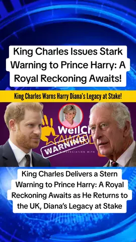 King Charles Issues Stark Warning to Prince Harry: A Royal Reckoning Awaits! |HF04 #KingCharles #PrinceHarry #UKNews #BreakingNews #UK 