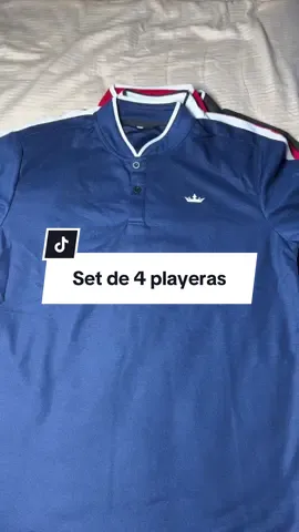 Set de 4 playeras para hombre #playeras #men #hombres 