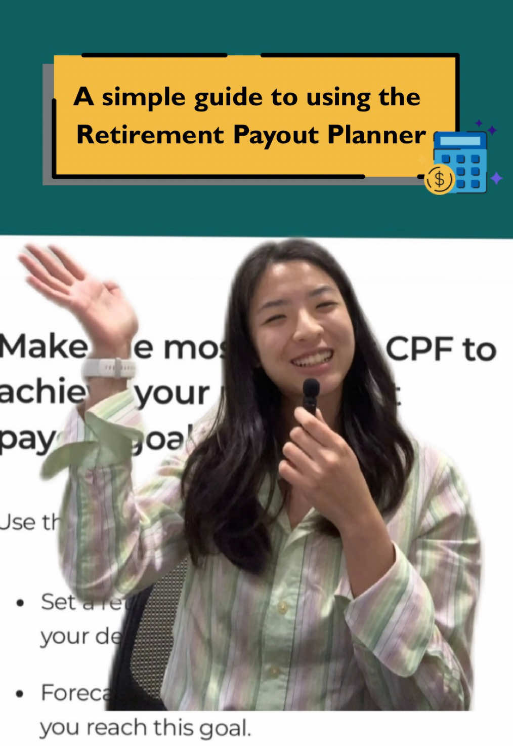 Want to plan for your retirement but not sure where to begin? 🤔 We gotchu bestie! The Retirement Payout Planner (RPP) can help you map out your retirement goals and see how much CPF savings you'll need to meet them. Save this video and try out the RPP here 👉 linktr.ee/cpfboard #cpfboard #tiktoksg #LearnOnTikTok #securethatbag #retirementplanning